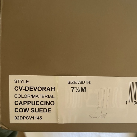 Crown Vintage Brown cow Suede Boots - Picture 4 of 9